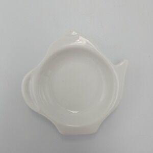 Ceramic Tea Bag Caddy‎ Teapot Shape 3"